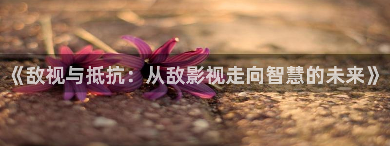 皮特电影皮特影院：《敌视与抵抗：从敌影视走向智慧的未来》
